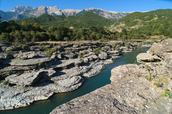 River Gorge In Albanië — Stockfoto