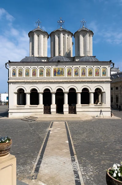 Catedral patriarcal de Bucarest, Rumania — Foto de Stock