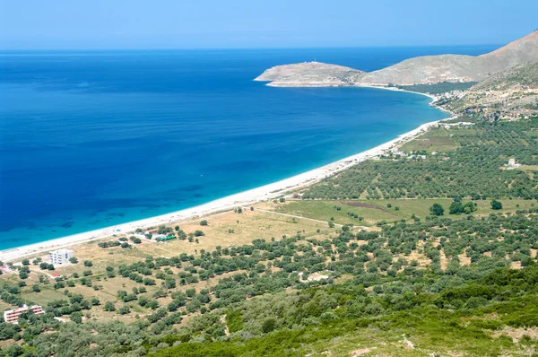 Costa Jónica de Albania — Foto de Stock