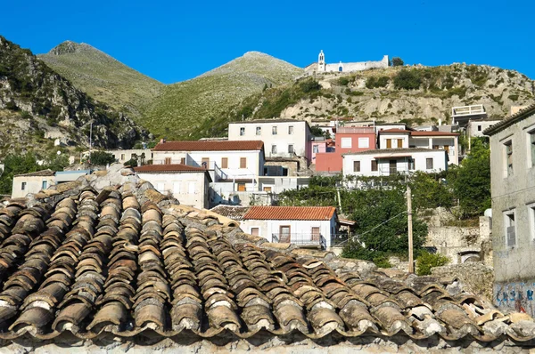 Villaggio Dhermi, Albania — Foto Stock