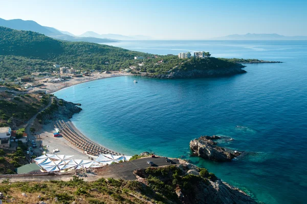 Ionische kust van Albanië — Stockfoto