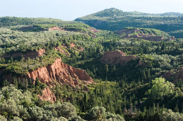 Paysage du sud de l'Albanie — Photo