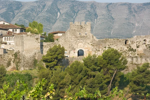 Citadela Berat, Albánie — Stock fotografie