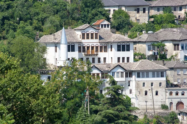 Osmanské dům Gjirokaster, Albánie — Stock fotografie