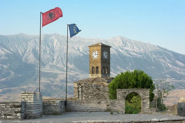 Gjirokaster Castle, Albanien — Stockfoto