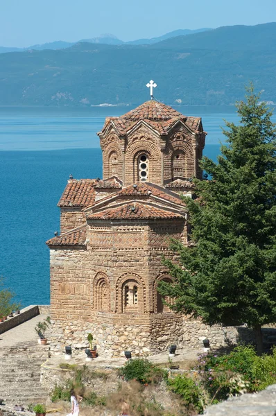 Saint John op Kaneo In Ohrid, Republiek Macedonië — Stockfoto
