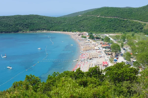 Deniz ve plaj Karadağ — Stok fotoğraf