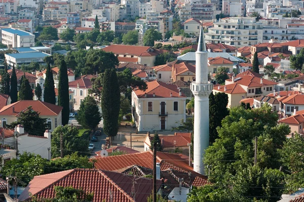 Minarete en la Ciudad Vieja de Xanthi, Grecia — Foto de Stock