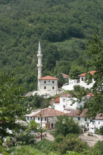 Mosquée blanche en Thrace Grèce — Photo