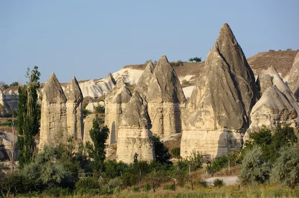 Fairy Chimneys In Cappadocia, Turkey — Stock Photo, Image