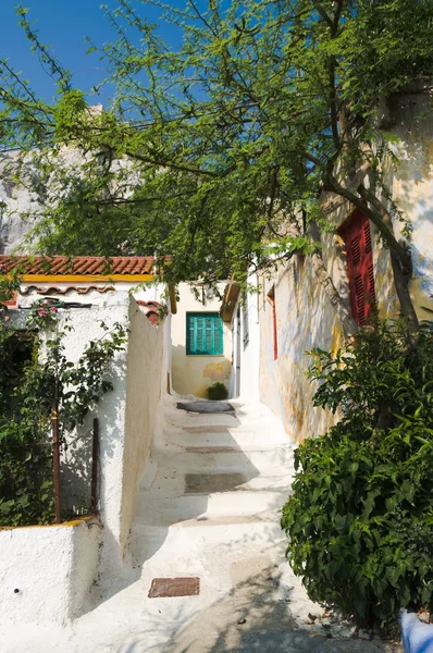 Village Of Anafiotika in Athens — 图库照片