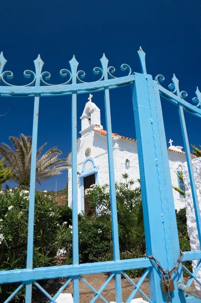 Chapel Behind Gate — Stock Photo, Image