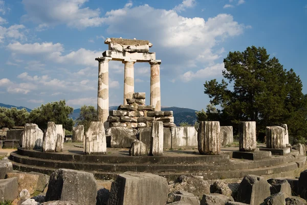 Templo de Atenea en Delfos — Foto de Stock