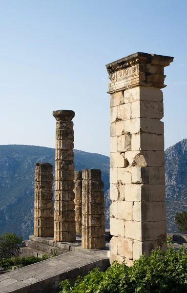 Apollónův chrám, Delfi — Stock fotografie