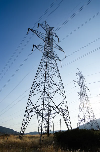 Pilão de eletricidade — Fotografia de Stock