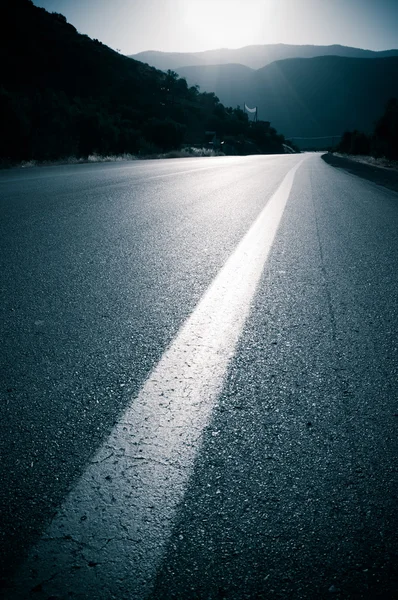 Empty road — Stock Photo, Image