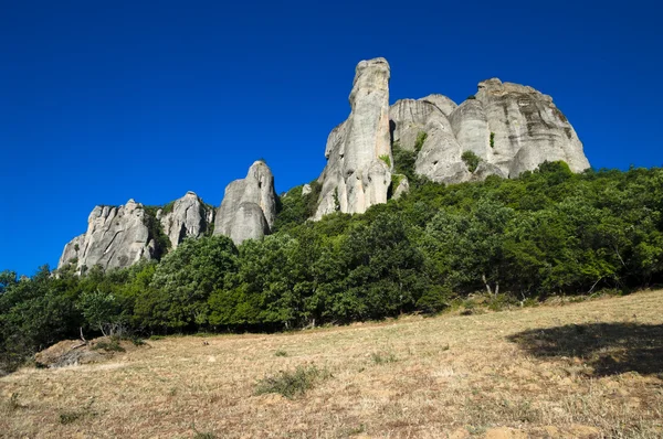 Grupo de rochas em Meteora — Fotografia de Stock