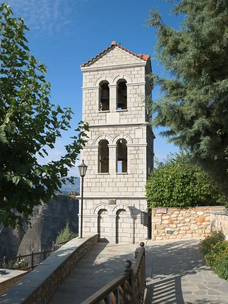 Belltower Of Holy Monastery of Great Meteoron, Greece — Stock Photo, Image