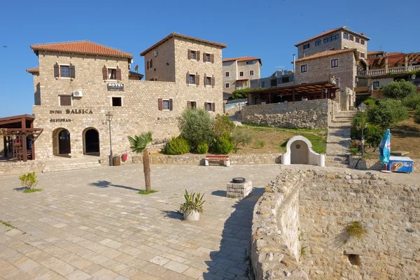 Architettura storica a Ulcinj Stari Grad, Montenegro — Foto Stock