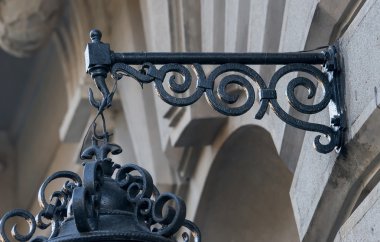 Dekoratif sokak lambası tutucu 