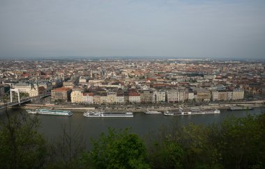 Budapeşte Macaristan nehir Tuna 