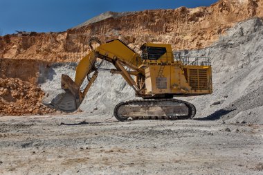 Açık ocağı büyük Ekskavatör