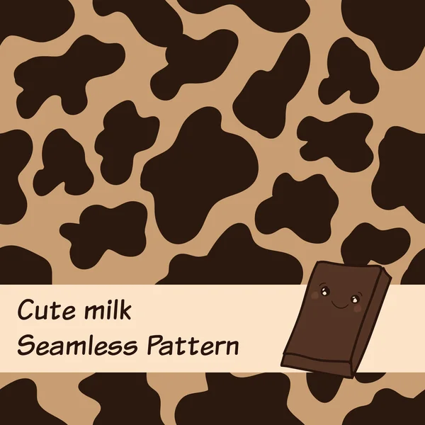 Cow seamless pattern — Stock Vector