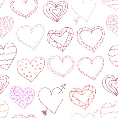 kalpleri ile Dikişsiz desen