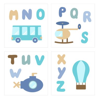 Erkek bebek yazdırılabilir set
