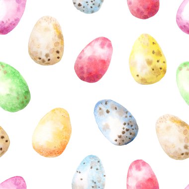 Paskalya yumurtasının suluboya deseni kusursuz.