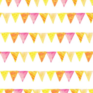 Sulu Boya geometrik seamless modeli