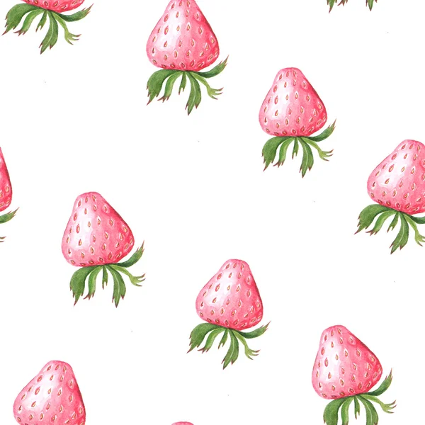 Μοτίβο φράουλας — Φωτογραφία Αρχείου