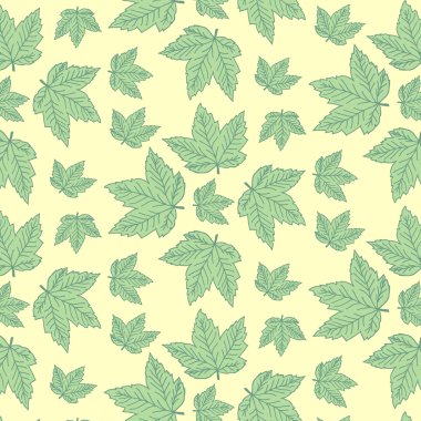 Sonbahar yaprakları pürüzsüz desen