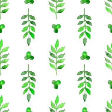 Suluboya kusursuz desen