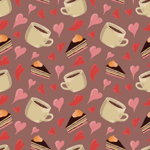 Seamless pattern Coffee theme