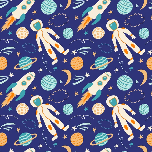 Seamless space pattern