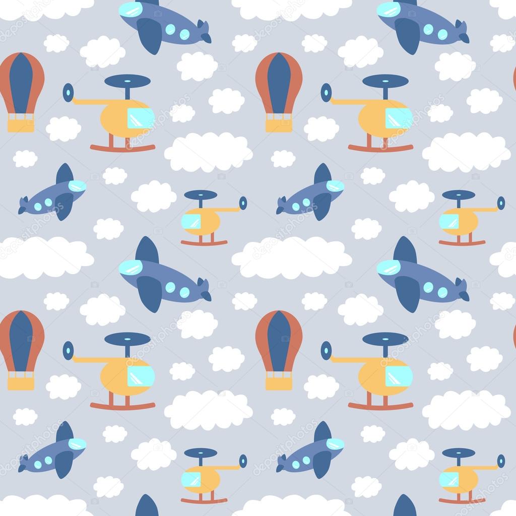 Baby seamless pattern