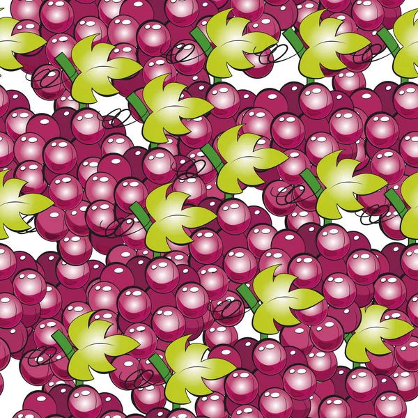 Motif Couleur Raisin — Image vectorielle