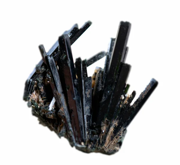 aegerine mineral numunesi kaya jeoloji kristali