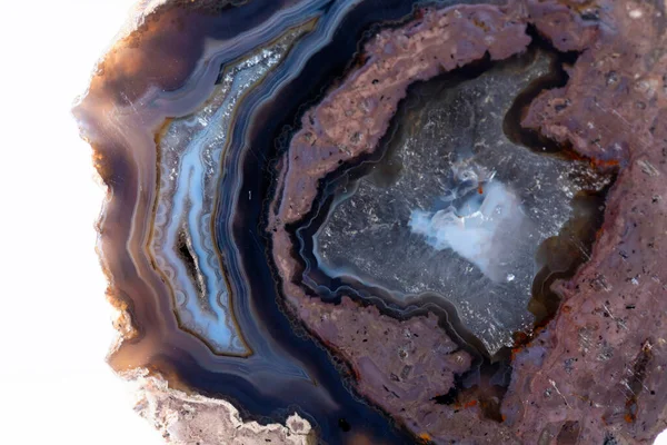 agate mineral numunesi taş jeoloji mücevheri kristali