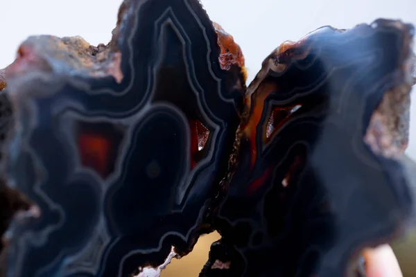 agate mineral numunesi taş jeoloji mücevheri kristali