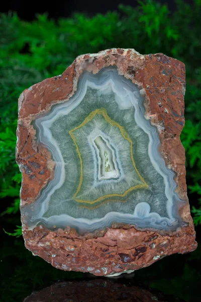 agate mineral numunesi taş jeoloji mücevheri kristali
