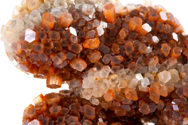 Aragonit Mineralprobe Stein Berggeologie Edelsteinkristall — Stockfoto