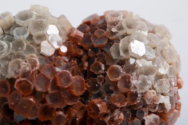 Aragonit Mineralprobe Stein Berggeologie Edelsteinkristall — Stockfoto