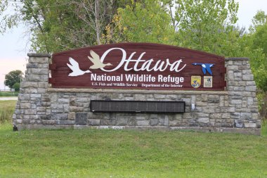 Ottawa Ulusal Vahşi Yaşam Sığınma Tabelası Oak Limanı, Ohio