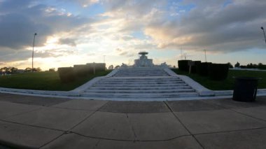 Belle Isle Çeşmesi Detroit, Michigan 'daki Belle Adası Parkı' nda..