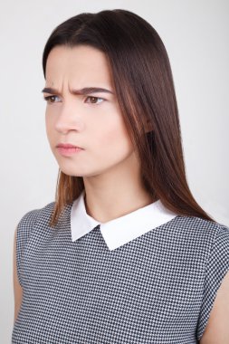 Ciddi güzel Office kız