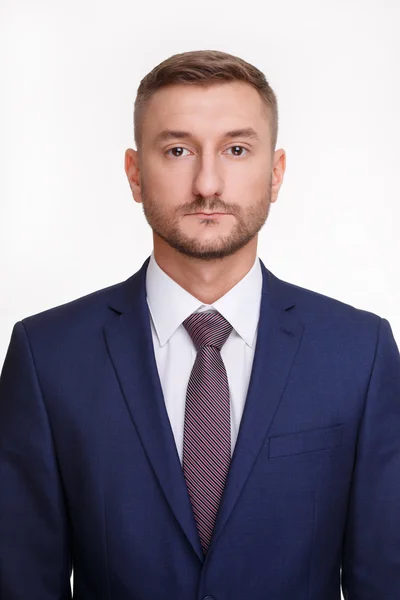 Kendine güvenen işadamı portresi