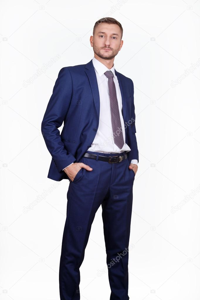 Confident businessman portrait