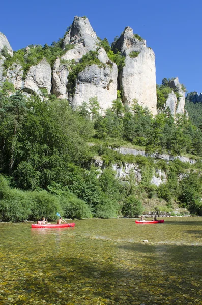 Gorges du Tarn, Kano Kayık devre